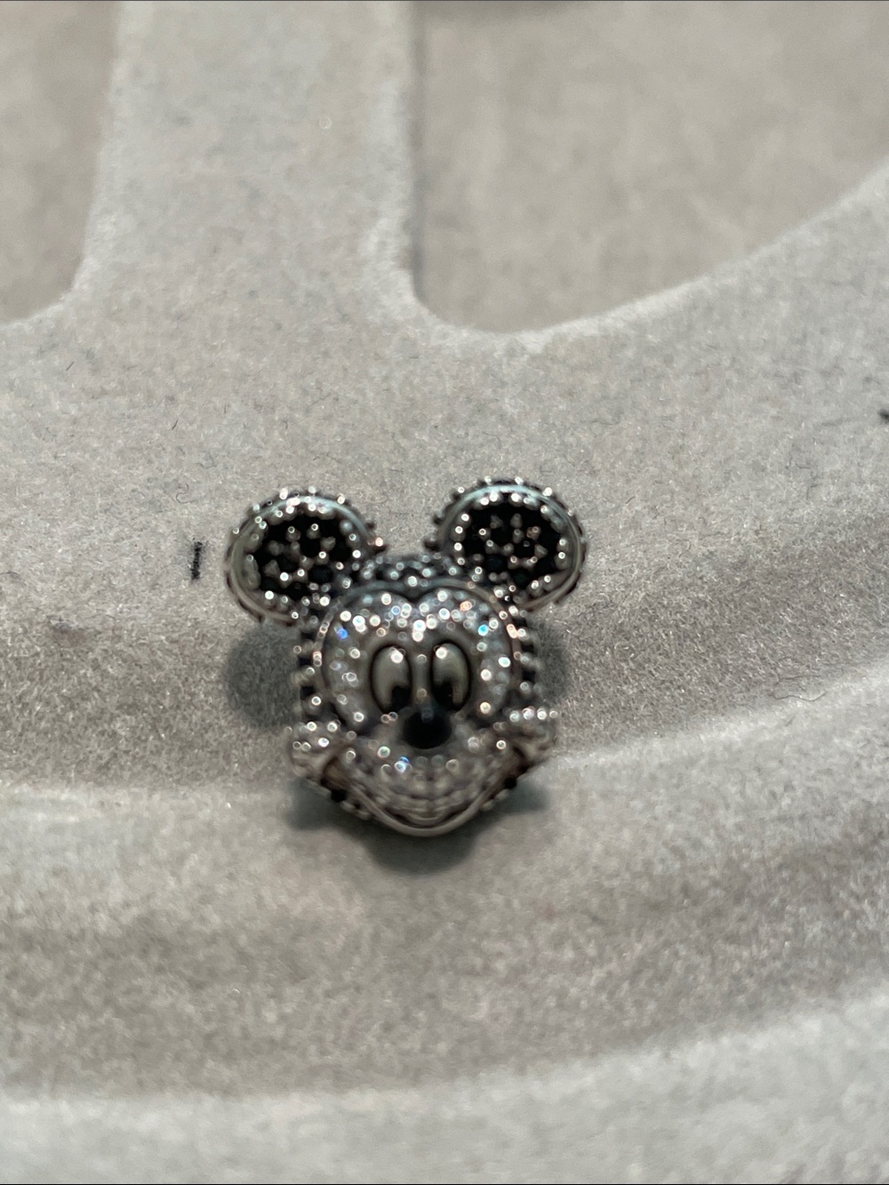 Pandora Pave’ Mickey Mouse 2015 Limited Edition Charm